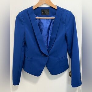 D.YOO LADY Women Blue Blazer